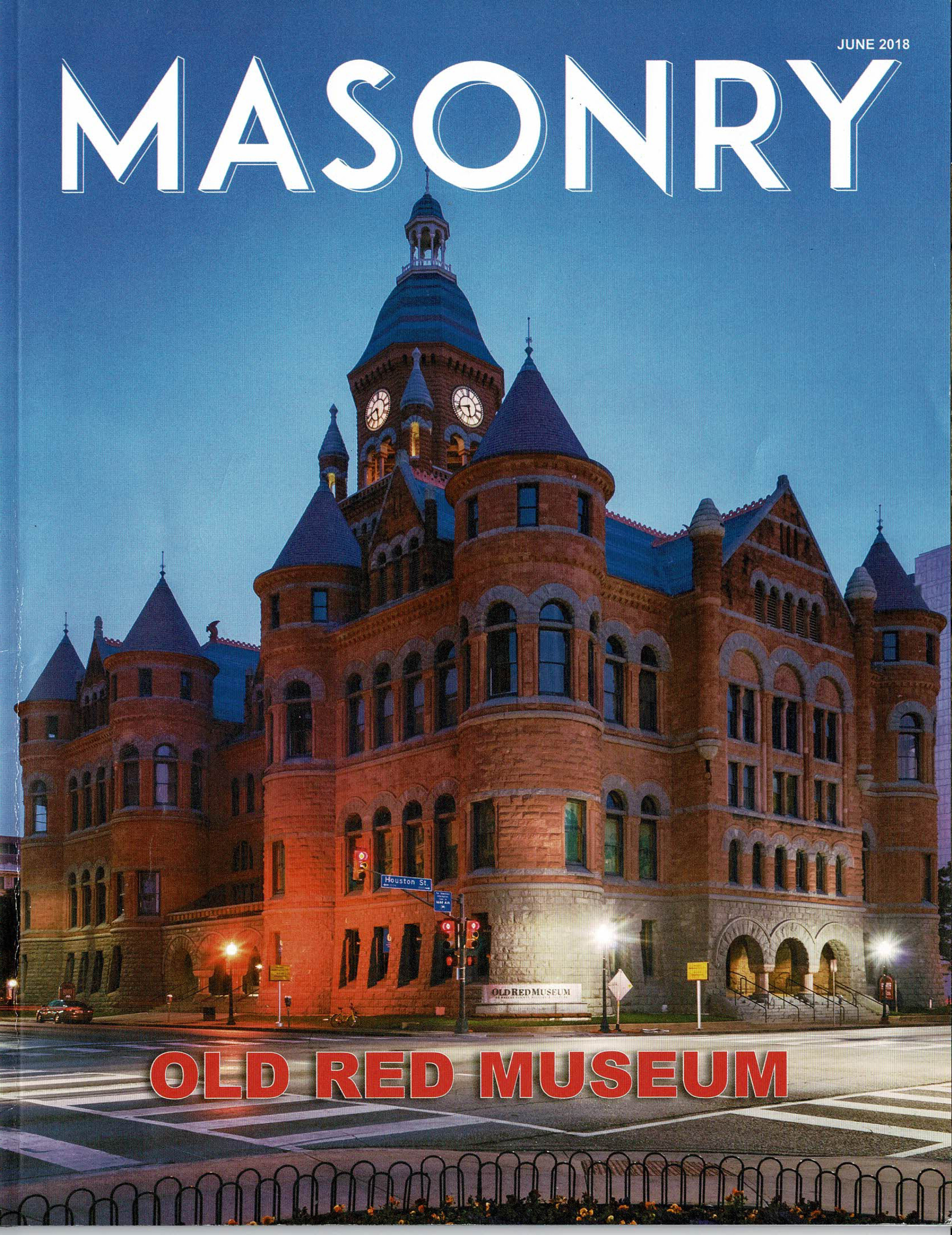 Masonry Magazine, June 2018